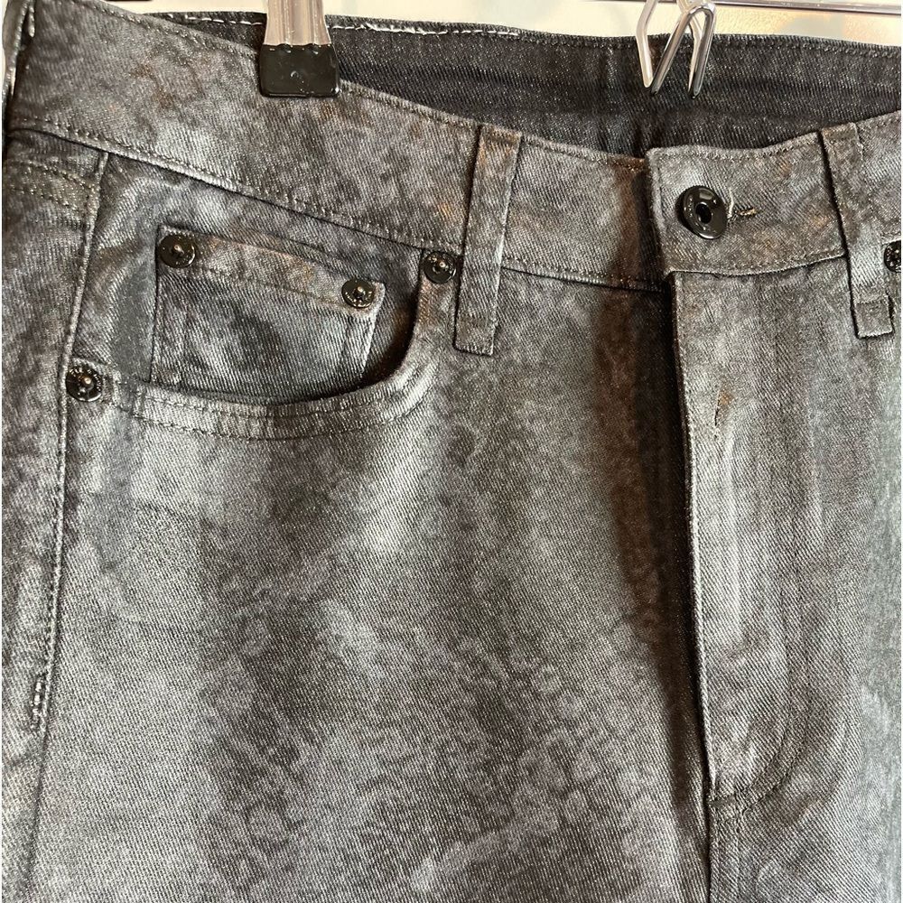 Rag & Bone Nina High-Rise Ankle Cigarette Snakeprint Jeans.Size 29 - Picture 12 of 16